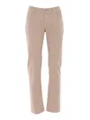 Jacob Cohen Nick Slim Fit Pants In Brown
