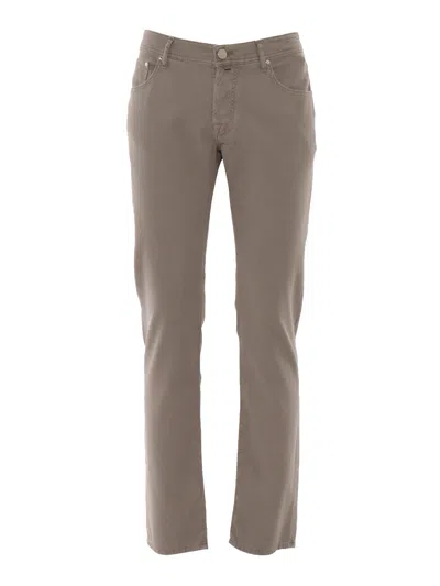 Jacob Cohen Nick Slim Fit Pants In Gray