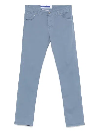 Jacob Cohen Nick Slim-fit Trousers In Blue
