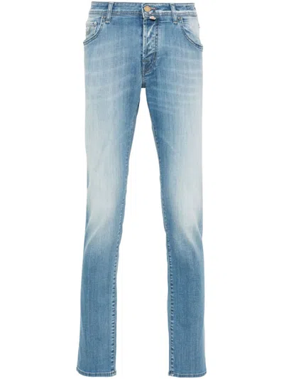 Jacob Cohen Nick Slim Jeans In 蓝色