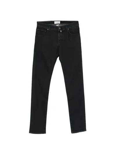 Jacob Cohen Nick Slim Jeans In Black