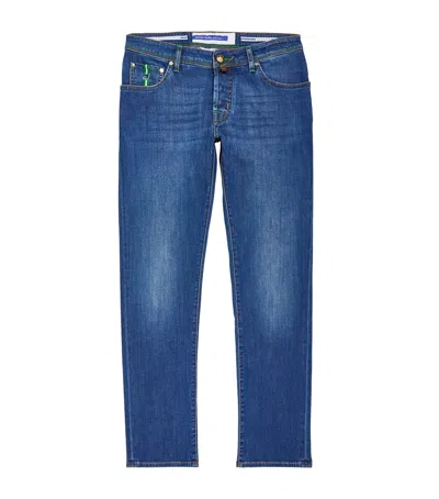 Jacob Cohen Nick Slim Jeans In Blue