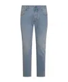 Jacob Cohen Straight Fit Trousers Belt Loops In Blue