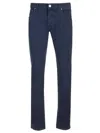 Jacob Cohen Nick Slim Trousers In Blue
