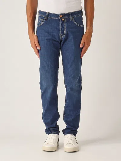 Jacob Cohen Nick (s)slim 5 Tasche Jeans In Blue