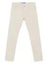 Jacob Cohen Brown 5 Pocket Trousers In 中性色