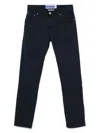 Jacob Cohen Navy Blue Slim Fit Nick Denim In Blue