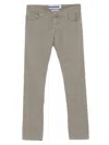 Jacob Cohen Jeans With Belt Loops In Brown