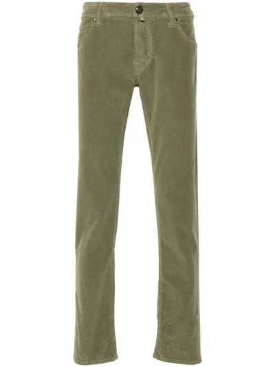 Jacob Cohen Nick Trousers In Green