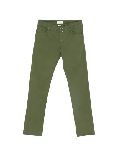 Jacob Cohen Nick Hose In Green