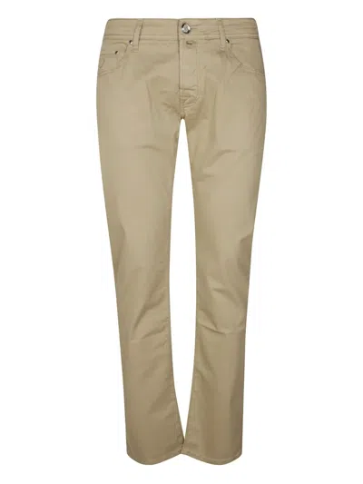 Jacob Cohen Nick Trousers In Neutrals