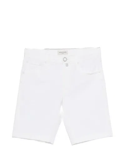 Jacob Cohen Nicolas Denim Shorts In White