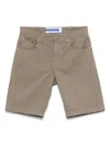 Jacob Cohen Lou Bermuda Shorts In Grey