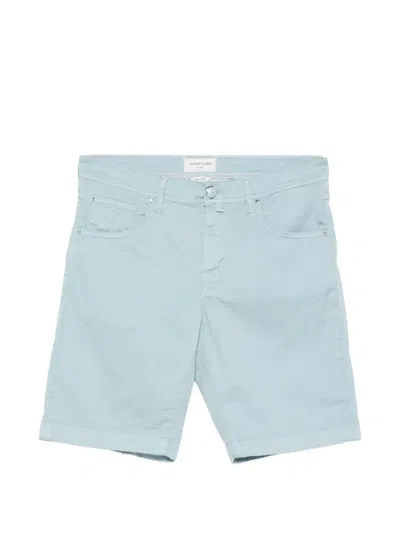Jacob Cohen Nicolas Slim-fit Shorts In Brown