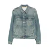 Jacob Cohen Buttoned Denim Jacket In Blue