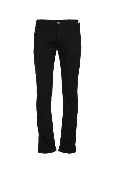 Jacob Cohen Pant 5 Pkt Slim Fit Bard In Black