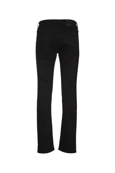 Jacob Cohen Pant 5 Pkt Slim Fit Bard In Black