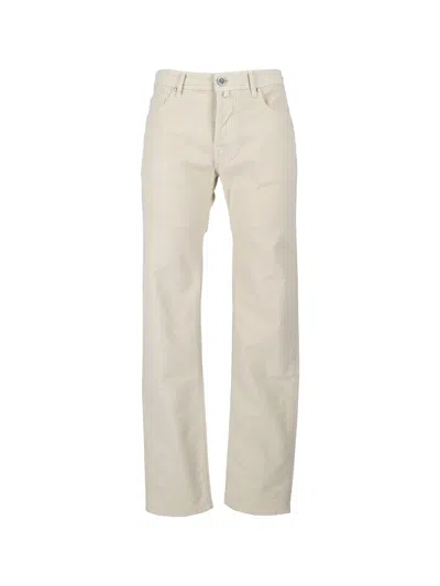 Jacob Cohen Pant 5 Pkt Slim Fit Bard In Purple