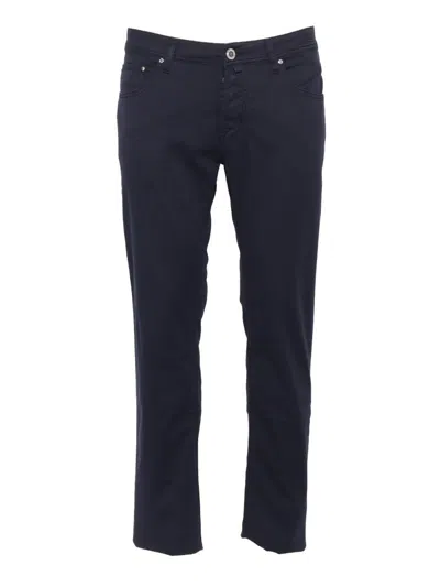 Jacob Cohen Pant 5 Pkt Slim Fit Nick In Blue