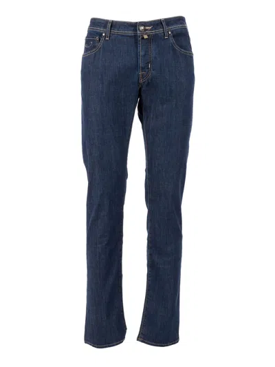 Jacob Cohen Pant 5 Pkt Slim Fit Nick In Blue