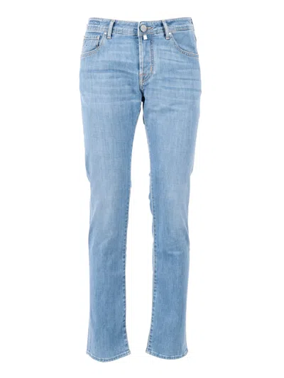Jacob Cohen Pant 5 Pkt Slim Fit Nick In Blue
