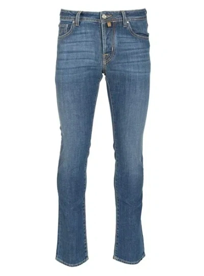 Jacob Cohen Pant 5 Pkt Slim Fit Nick In Blue