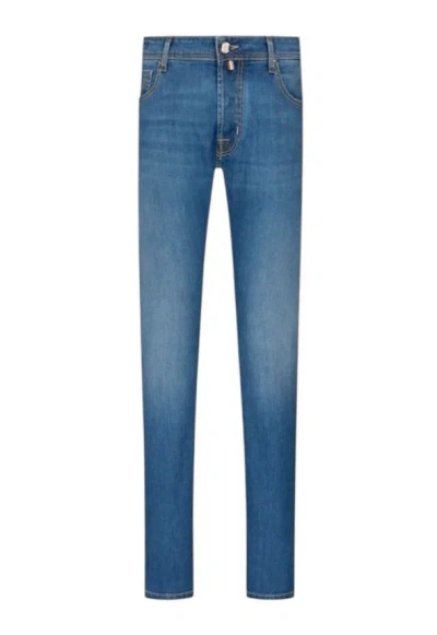 Jacob Cohen Pant 5 Pkt Slim Fit Nick In Blue