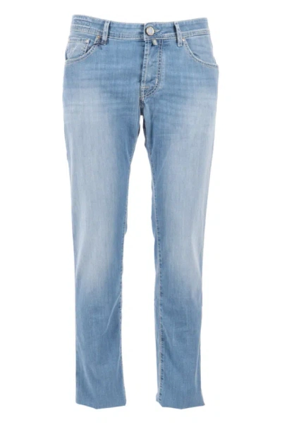 Jacob Cohen Pant 5 Pkt Slim Fit Nick In Blue