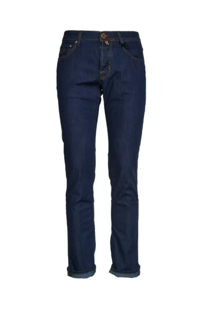 Jacob Cohen Pant 5 Pkt Slim Fit Nick In Blue
