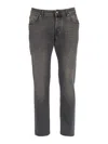 Jacob Cohen Pant 5 Pkt Slim Fit Nick In Gray