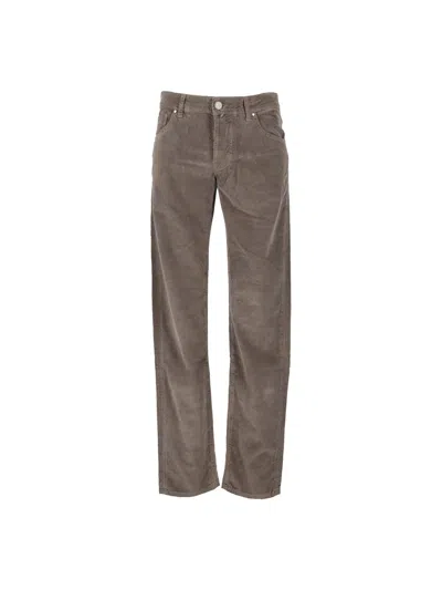 Jacob Cohen Pant 5 Pkt Slim Fit Nick In Gray