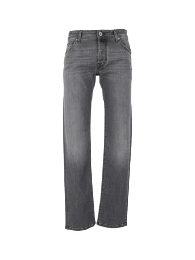 Jacob Cohen Pant 5 Pkt Slim Fit Nick In Blue