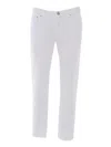 Jacob Cohen Pant 5 Pkt Slim Fit Nick In White