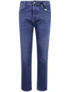Jacob Cohen Regular Fit Straight Leg Denim Trousers In Blue
