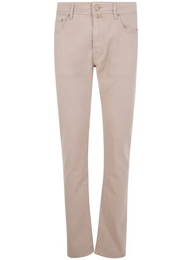 Jacob Cohen "pant 5 Pockets Slim Fit Bard Tr" Trousers In Brown