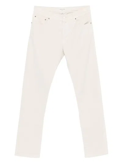 Jacob Cohen "pant 5 Pockets Slim Fit Bard Tr" Trousers In Transparent