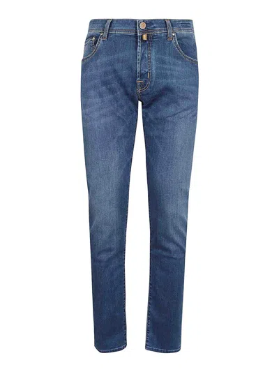 Jacob Cohen Pant 5 Slim Fit Bard Jeans In Medium Wash