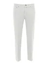 Jacob Cohen Pant5 Pkt Slim Cropped/carrot Scott In White