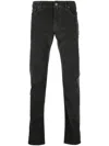 Jacob Cohen Stonewash Mid-rise Skinny Jeans