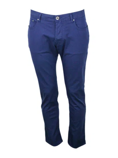 Jacob Cohen Trousers In Azul