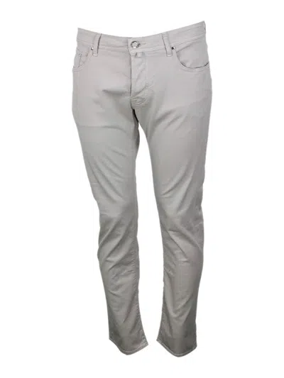 Jacob Cohen Trousers Grey In Gris