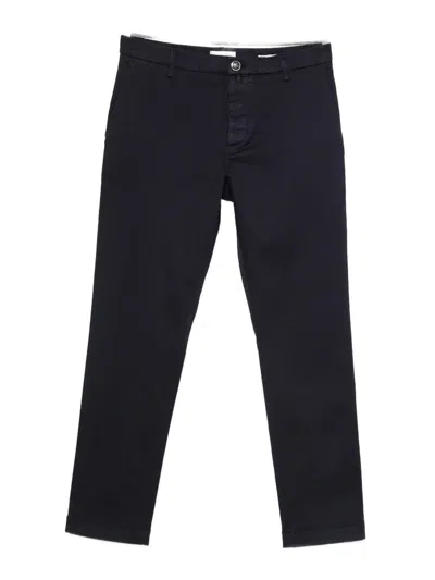 Jacob Cohen Trousers With Buttons In Blue