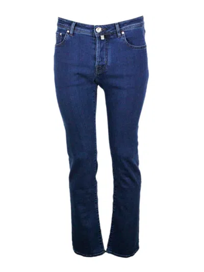 Jacob Cohen Trousers In Blue