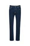 Jacob Cohen Blue Cotton Jeans & Pant