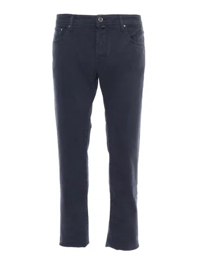 Jacob Cohen Pantalone 5 Tasche In Blue