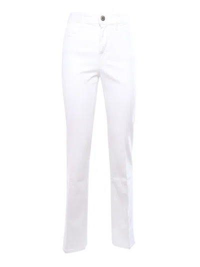 Jacob Cohen Pantalone 5 Tasche In White