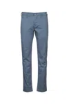 Jacob Cohen Belt-loop Casual Pants In Blue