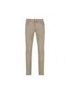 Jacob Cohen Scott Logo-patch Jeans In Neutral