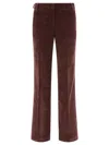 Jacob Cohen Selena Trousers Brown In Brown