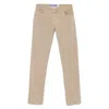 Jacob Cohen Sand Beige Stretch Trousers In Beige